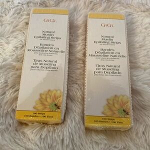 GiGi Natural Muslin Epilating Strips
